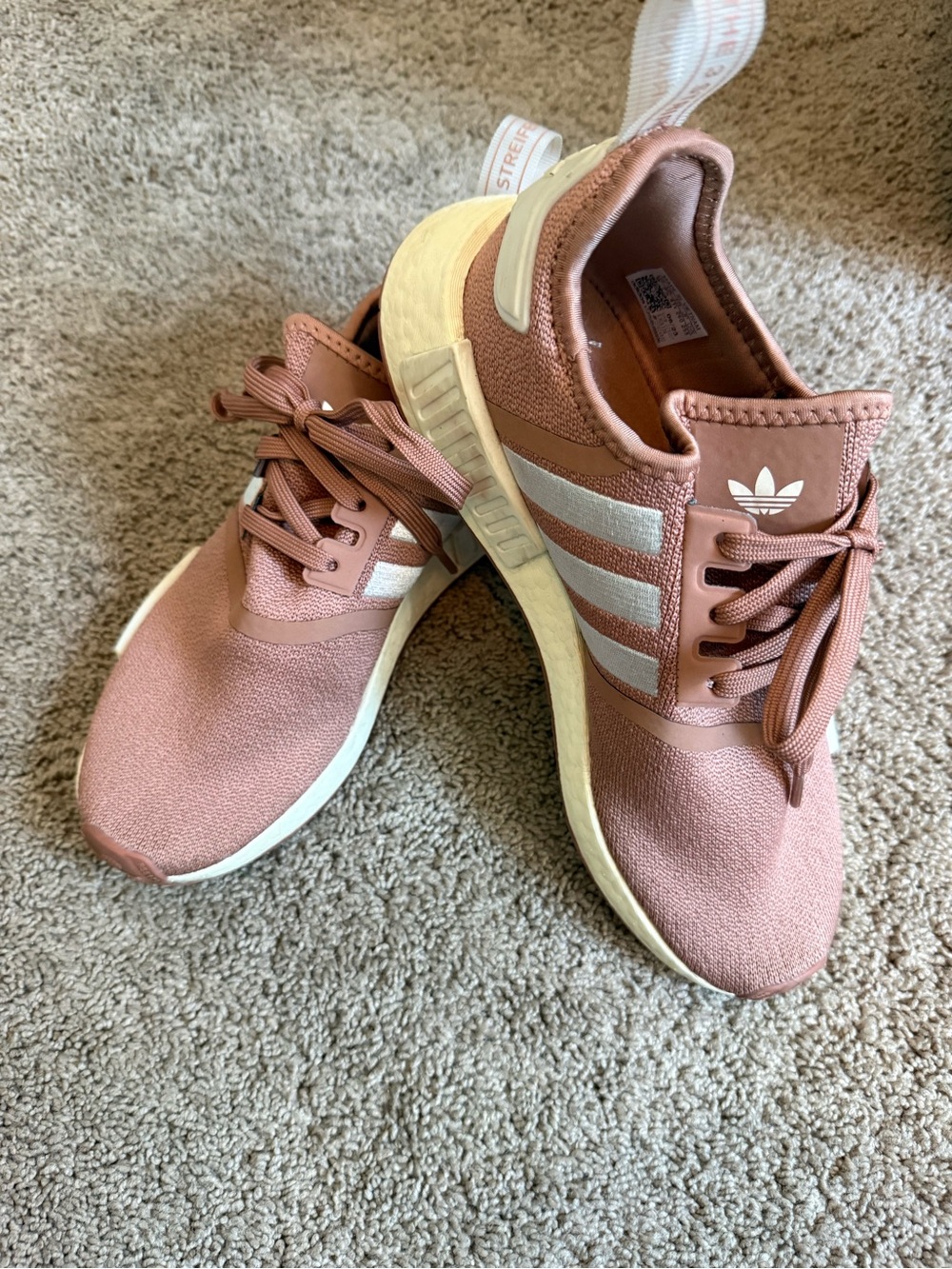 adidas Women’s Athletic Sneakers with White Stripes